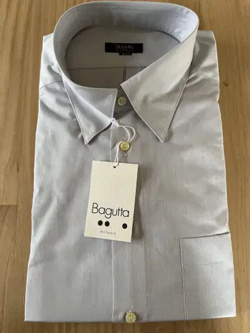 Bagutta 파랑 긴팔 셔츠