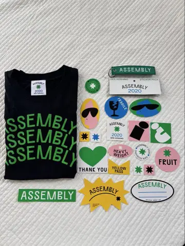 호시노 겐 ASSEMBLY 굿즈 M 사이즈