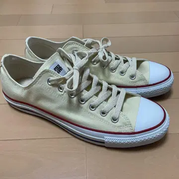 크림색 로우컷 스니커즈 새상품