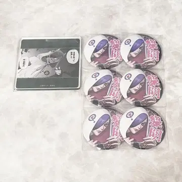 1589: 쟝케트뱅크 카페아쿠코 파보테리아 캔뱃지 카나에 2