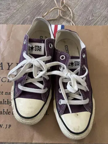 CONVERSE ALL STAR 퍼플 스니커즈