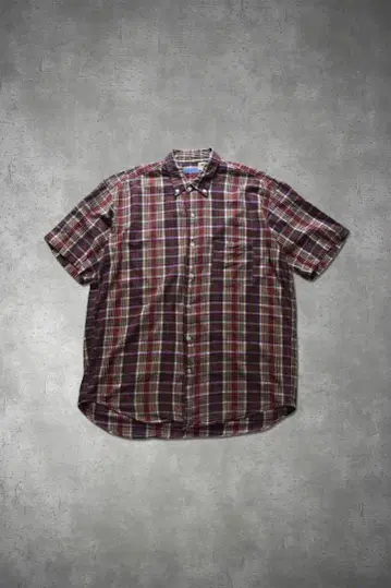 GOODENOUGH 90S 마드라스 체크 셔츠 XL 43-15-222
