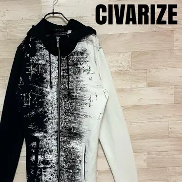 CIVARIZE x DEALDESIGN 바이컬러 Zip 후드티 44