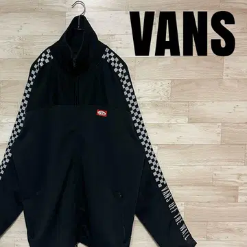 VANS 반스 긴팔 트랙 자켓 풀 집업 저지 XL