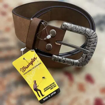새상품 wrangler 벨트 소가죽