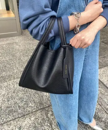 DOUDOU 핸드백 미니 숄더 부착 소프트 가죽 느낌 백