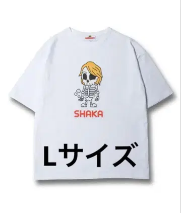 [새상품] SHAKA T셔츠 화이트