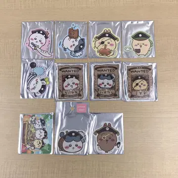 치이카와 어드벤처 스마트폰에 붙일 수 있는 사이즈 스티커 11종