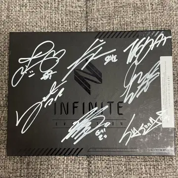 INFINITE의 앨범 [EVOLUTION] 멤버 전원 사인 포함