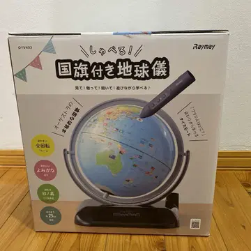 Ray may 말하는 지구본