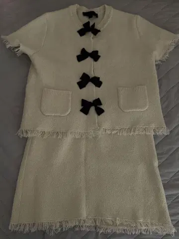 ZARA 리본 셋업