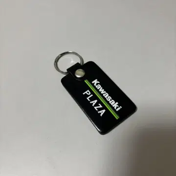 [ 새상품 ] Kawasaki PLAZA 키링 블랙 가와사키 플라자 정품