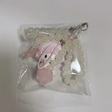 피아노 화이트 프릴 스트랩