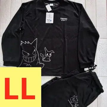 [새상품] 포켓몬 겐가 미미큐 룸웨어 LL 사이즈 블랙