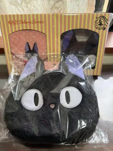 지지 페이스 포켓 파우치 손수건 마녀 배달부 키키 지브리