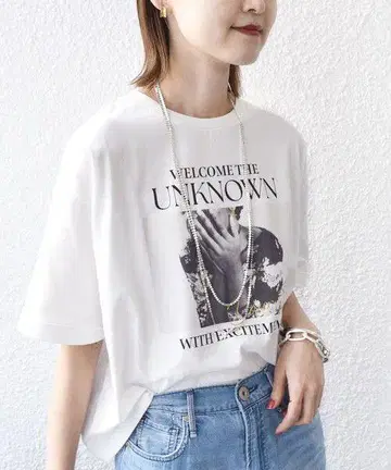 이번 시즌 SHIPS 별주 81BRANCA: 사진 와이드 TEE