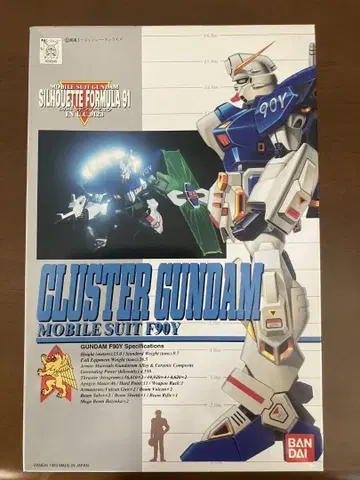 BANDAI CLUSTER GUNDAM MOBILE SUIT F90Y