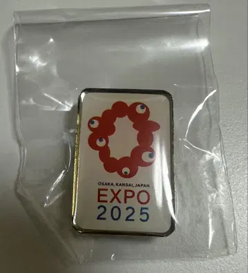 EXPO 2025 핀 배지 오사카