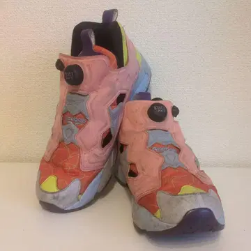Reebok Instapump Fury 25.5cm 핑크 x 오렌지