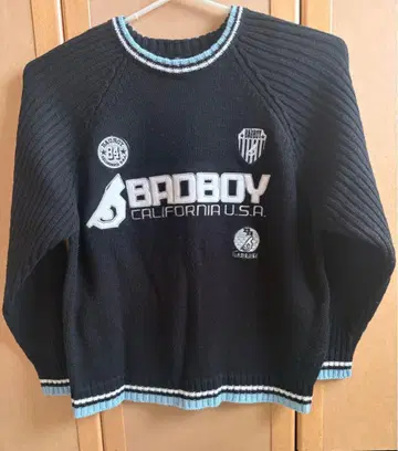 BAD BOY 스웨터 블랙 M 사이즈