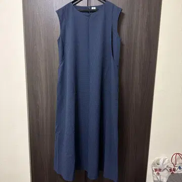 깅엄 체크 패턴 원피스