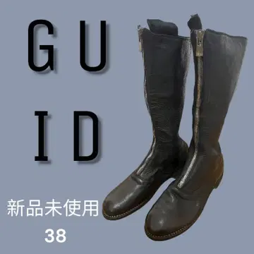 GUIDI 프론트 지퍼 부츠