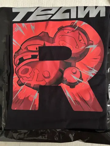 포켓몬 Team rocket 로켓단 마타도르가스 T셔츠 L 사이즈