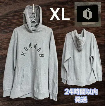 [ XL 사이즈 ] 록칸 ROKKAN 후드티 아치 로고 오키나와 스트릿