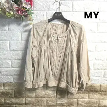 MY 베이지 집업 자켓