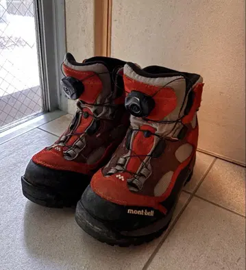 mont-bell 트레킹 슈즈 22cm