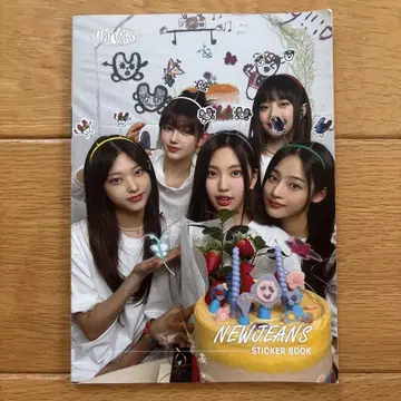 미사용 Newjeans 스티커 book 스티커북