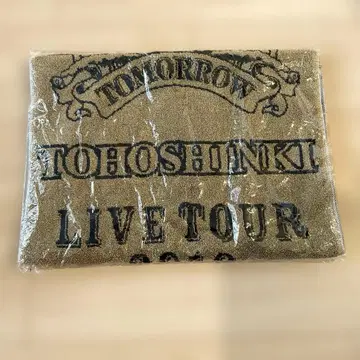 동방신기 2018 LIVE TOUR 타월