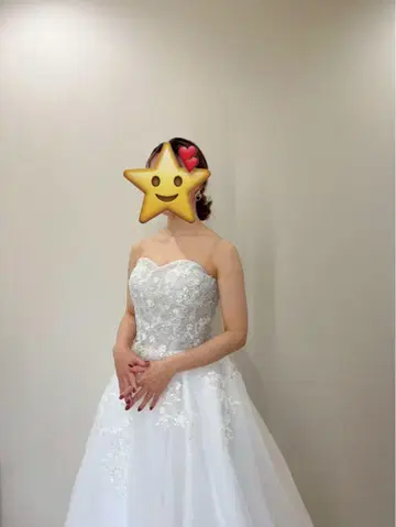 A라인 웨딩 드레스 한국 드레스