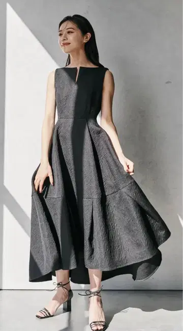 laubeblanc Keyneck Jacquard Dress