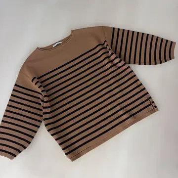 새상품급 Sig FREAK'S STORE 보더 니트 F 카멜 블랙