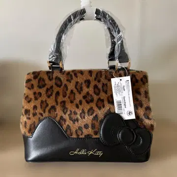 Hello Kitty 레오파드 무늬 핸드백