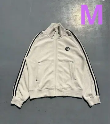 9090 N 로고 코튼 트랙 재킷