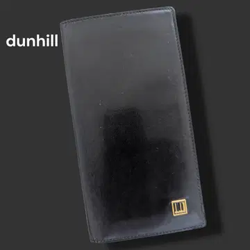 dunhill 던힐 장지갑 블랙 세로형 2단 접이식 고급 지갑