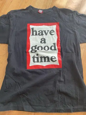Have a good time T셔츠 블랙