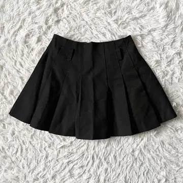 SNIDEL 스나이델 벨트 포함 스커트 쇼츠 팬츠 블랙 벨트 없음