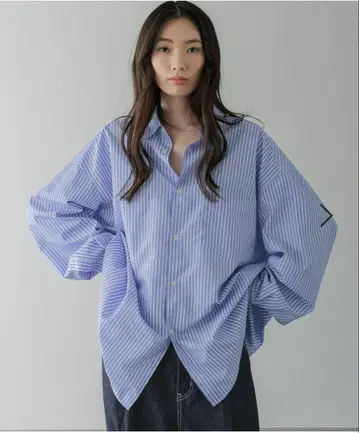 LOWRYS FARM BROADSTRIPESHIR [ 사이즈 L ]