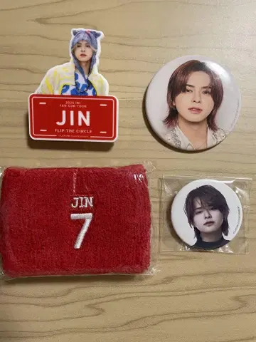 INI 마츠다 진 명찰 캔뱃지 캡슐 토이 XQUARE FTC