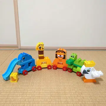 레고(LEGO) 듀플로 미도리 컨테이너 디럭스 '동물 열차'