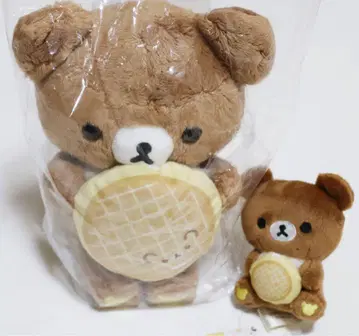리락쿠마 x 미스터 도넛 콜라보 봉제 인형 차이로이코구마 2세트