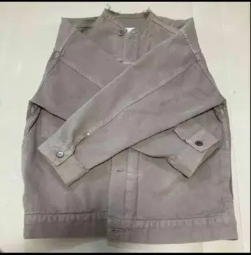 L'ATELIER DENIM D'INA 그레이 데님 자켓