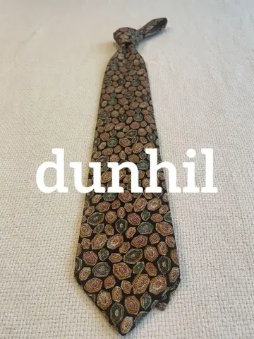 dunhil 엘레강트 패턴 넥타이