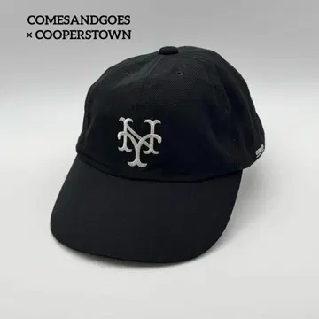 컨디션 최상 COMESANDGOES 카무즈앤고즈 NY 캡 블랙