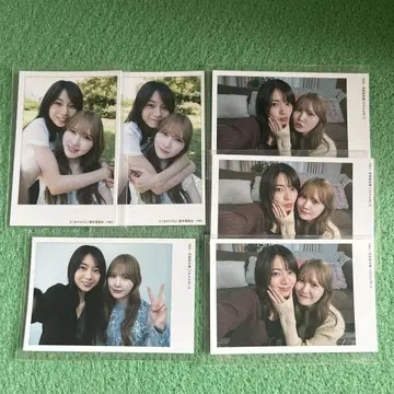 6종 컴프 채향이는 히로코 선배를 좋아해 인스턴트 카메라풍 카드 아야히로