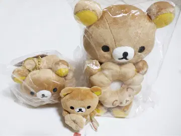 리락쿠마 x 미스터 도넛 콜라보 봉제 인형 3세트