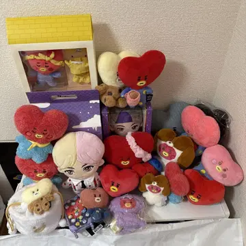 BT21 TATA 봉제 인형 마스코트 묶음 판매